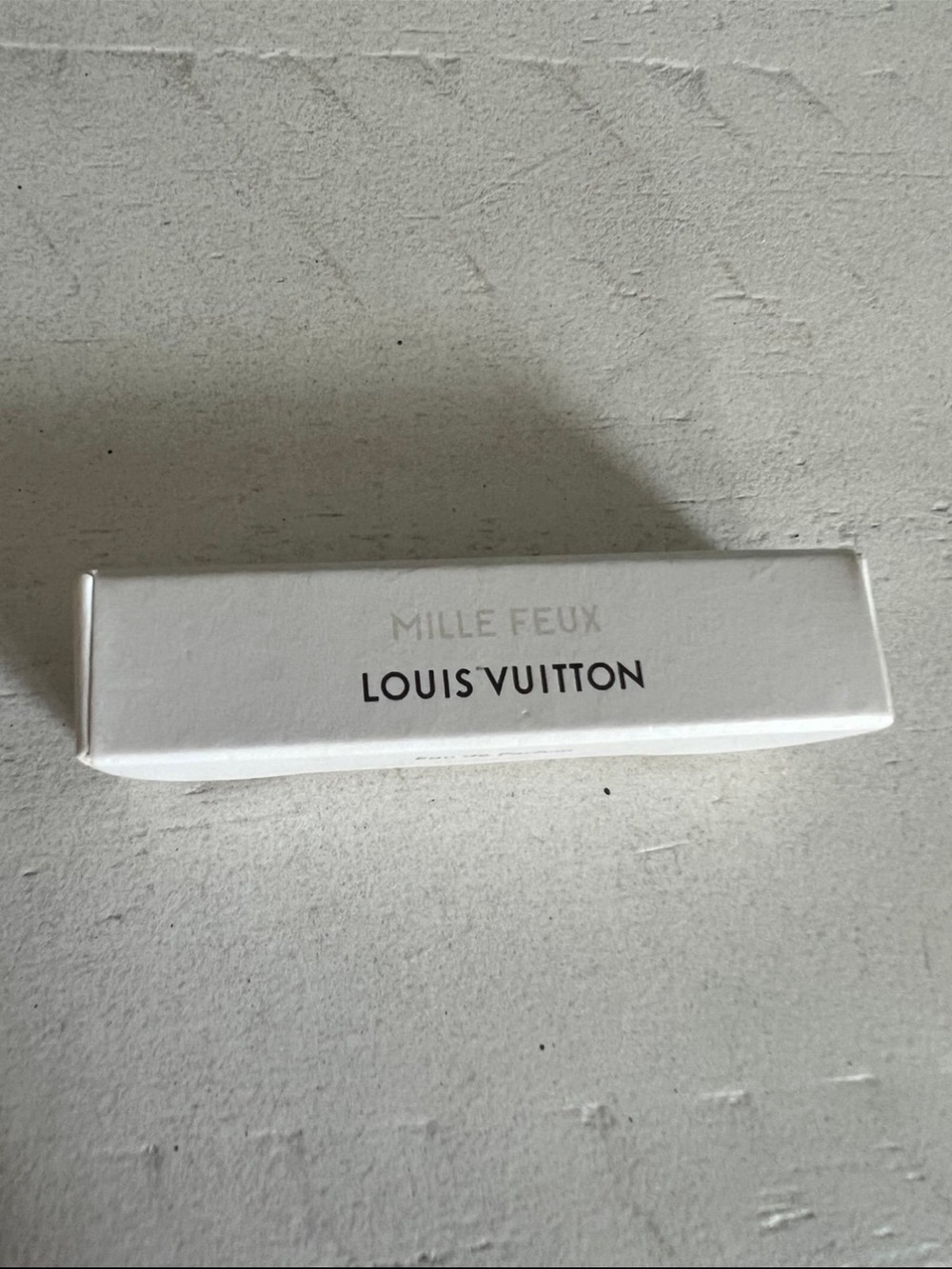 Louis Vuitton sample mille feux